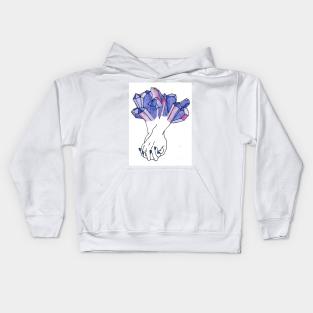 Amethyst Hands Kids Hoodie